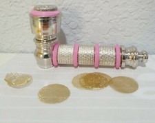 Pink Metal Smoking  pipe 3 and 3/4