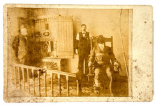 Prison Electric Chair execution antique cabinet card photo picture