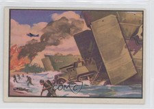 1954 Bowman US Navy Victories Blue Back Saipan victory #41 z6d picture