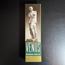 Vintage Venus 3800 2B Graphite Artist Drawing Pencils - Box of 12 - NOS picture