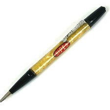 Sipes Paint Mechanical Pencil Pittsburg PA Marbled Celluloid Vintage picture