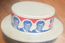 Robert Kennedy 1968 campaign skimmer hat picture