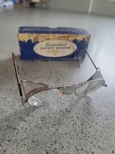 Vintage Bausch &  Lomb Safety Glasses Goggles. Clear Lens picture