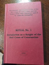 Installation as a Knight of the Red Cross of Constantine Freemasonry masonic/514 picture