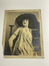 Rare~Vtg Florine McKinney Victorian Movie actress  Signed real photo picture