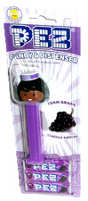 PEZ GRAPE PRESENTER GIRL Mascot Dispenser Online Exclusive Limited Edition picture