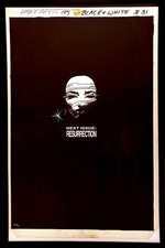 Daredevil #189 pg 23 Elektra Frank Miller 11x17 FRAMED Original Art Poster Print picture