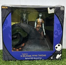 Vintage Nightmare Before Christmas Spiral Hill Boxed Set Jack & Sally NECA picture