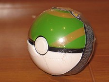 NEST Green Tan Poke Ball Jakks B&W Black White Soft Foam Pokemon PokeBall Go NEW picture