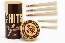 RAW Classic 98 Special Size Pre Rolled Cones | 100 Pack picture