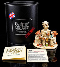 Harmony Kingdom Shock and Awe Figurine Black Box Banned Signed Cat Lover Gift picture