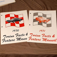 1970 & 1971 Torino Facts And Features Manual Perfect Condition Collectors Gems picture