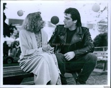 1989 Ken Wahkl Patti D'Arbanville In Episode Of Wiseguy Television Photo 8x10 picture