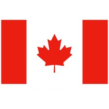 Canada Sticker Red And White Adhesive Permanent Thickness 3.0 Mil picture