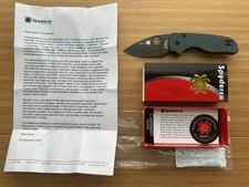 Spyderco #001V Knife Joker Lil Native C230GPDGRBK - Forest Green G10 - CruWear picture