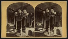 Executive Mansion, Red Room c1900 Old Photo picture