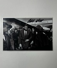 Clint Hill Signed JFK Photo Dallas Love Field 1963 Autograph Secret Service picture