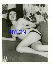 RARE 4 x 5 PHOTOGRAPH OF NUDE MODEL VICKI PALMER picture