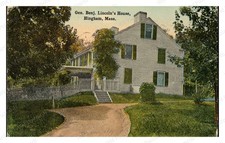 Hingham Massachusetts 1900s General Benjamin Lincoln House Standard Postcard picture