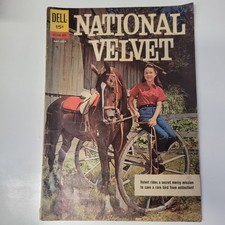 National Velvet Dell Comic May-July 1962 Lori Martin Horse No. 01-556-207 picture