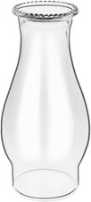 Oil Lamp Chimney Replacement Hurricane Lamp Clear Glass Shade for Kerosene Lamps picture