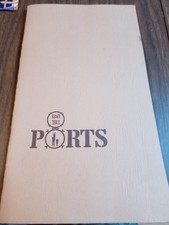 Vintage Kon Tiki Ports Menu Sheraton Chicago Hotel 1962  picture