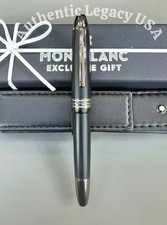 Rare Montblanc Meisterstück Edition Ultra Black Classique 146 Fountain Pen Gift picture