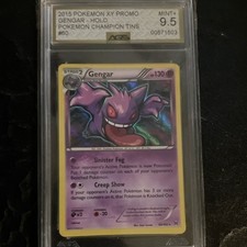 2015 Pokémon XY Promo Gengar Holo Promo #60 English Champion Tins picture