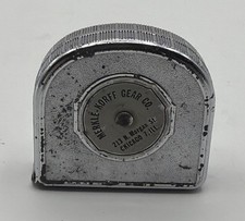 Vintage Tape Measure Merkle-Korff Gear Inc Made In Usa Chicago IL picture