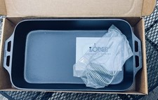 NEW in box Remake Lodge Cast Iron Legacy Series Fish Pan 9 quarts picture