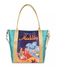Harveys Seatbelt Disney Aladdin Jasmine Medium Poster Tote Bag Purse NWT picture
