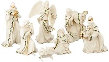 Lenox 806053 Holiday 7-Piece Mini Nativity Set, Ivory picture