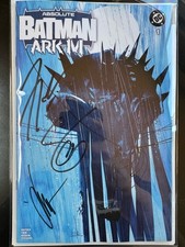 3x SIGNED SNYDER TIERI JOCK MEGACON ABSOLUTE BATMAN ARK M EXCLUSIVE NM+ W COA picture