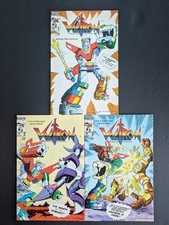 Voltron #1-3 Complete Mini Series 1985 Modern Comics Full Set VF Lion Force picture