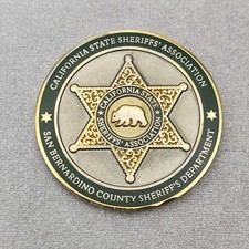 California State Sheriff's Association 124th Annual Conference Challenge Coin picture