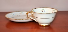 Vintage 1936-1947 Plant Tuscan China Tea Cup & Saucer, c7929, England RARE picture