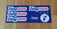 Andrew Yang Gang Math Official 2020 President Campaign 9 Sticker Sheet picture