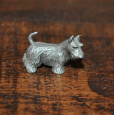 Vintage RAWCLIFFE Pewter SCOTTY TERRIER Dog Figurine picture