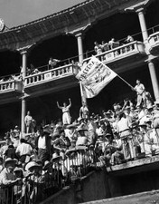 C1959 The bullfight arena in Pamplona Spain Photograph c1959 by Cl- Old Photo picture