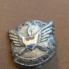 vintage United Airlines  Vintage Sterling Lapel Pin picture
