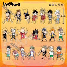 Haikyuu Tendo Satori Standing Plate Acrylic Sheet Anime Cosplay Decor 21pcs picture