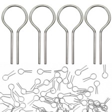 100Pcs Nichrome Wire for Ceramics, High Temp Wire for Kiln Glass Fusing, P Shape picture