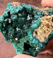 Natural Emerald Green Dioptase Crystal Cluster Republic of The Congo  134   g. picture
