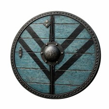 Viking Handmade Wooden Battle Ready Lagertha Shield-Maiden(24 Inch) Gift Item  picture