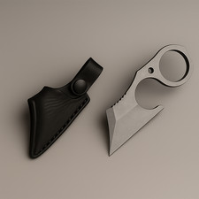 THE AEGIS | Pocket Knife | Blank Blade | Tactical Knife | Everyday Carry EDC picture