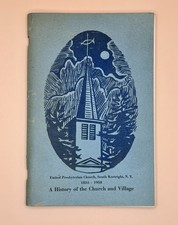 United Presbyterian Church South Kortright NY History Book 1958 Delaware County picture
