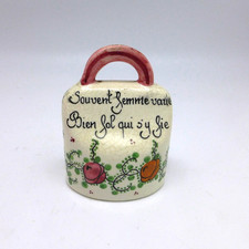 Masse Freres Desvres French Hand Painted Bell picture