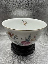 Avon 1981 Heirloom Collection Independence Day Porcelain Bowl w/Stand New In Box picture