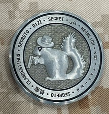 Field Intelligence Division Clandestine Secret CIA NJSP Police Challenge Coin picture