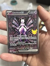 Mewtwo ex MEW 151/128 Italian 230 HP Holographic 30th Anniversary Pokemon picture